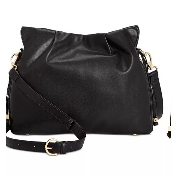 Macy's On 34th Bradlie Solid Shoulder Bag - Picture 1 of 8